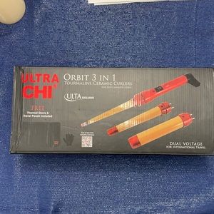 Ulta Exclusive - Ultra Chi Orbit 3 in 1 Tourmaline Ceramic Curlers